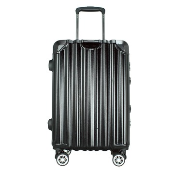 卡伯頓PC避震鋁框旅行箱20吋-曜石黑