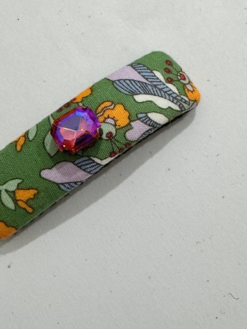 法式復古碎花幻彩紫寶石