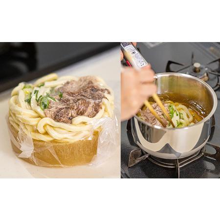 ふるさと納税 土佐屋の冷凍うどん2種3パック（カレーうどん×2パック＆肉うどん×1パック）と土佐屋の出汁パックセット（1） 大阪府堺市