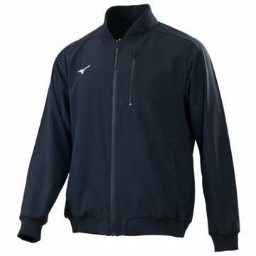 MIZUNO 美津濃 外套 男 運動立領外套 夾克 黑 32TEC55709