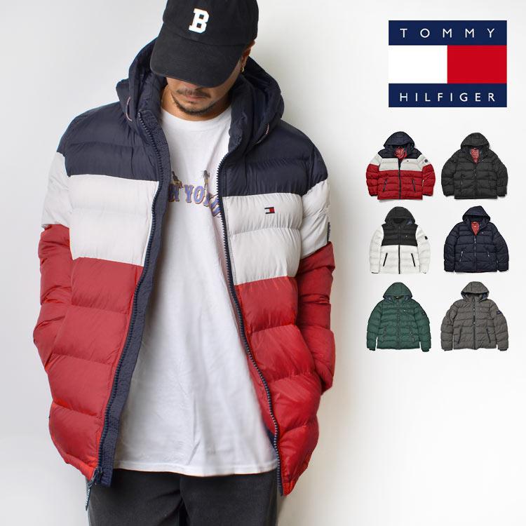 ダウンジャケット メンズ TOMMY HILFIGER トミー ヒルフィガー ブランド おしゃれ 軽量 フード 防寒 暖かい 大きいサイズ  158an508 | LINEブランドカタログ