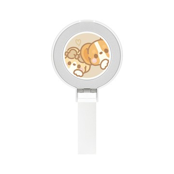 【插畫家聯名】柯基犬卡卡卡娜愛心15W磁吸支架無線充電器