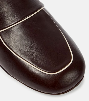The Row Beck leather mules