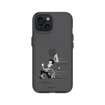 iPhone 15 Clear 酷墨灰 - 迪士尼-玩具總動員 Toy Story - Fast! 胡迪