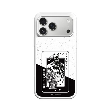 iPhone 17 Pro Max SolidX 白 - Batman 蝙蝠俠 - 撲克牌