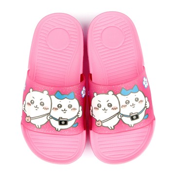 吉伊卡哇亮粉童室外拖-粉-多尺寸任選