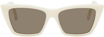 Saint Laurent 灰白色 SL 276 Mica Thin 太阳镜