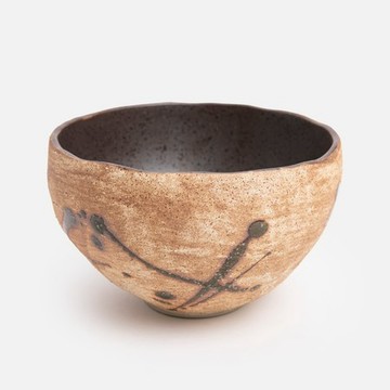 艾禮思陶瓷碗15.5cm 志野梅花