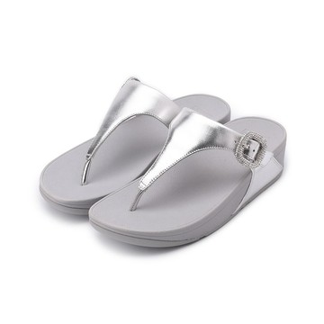 FITFLOP LULU 水鑽扣環夾腳拖鞋 銀 6212-15386 女鞋  治裝激推