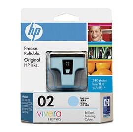 HP C8774WA NO.02 淡青藍色原廠墨水匣【領券滿額再折千12/31止】