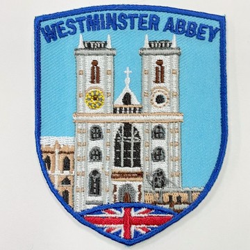 英國 倫敦 西敏寺 文青設計 布藝徽章 DIY 創意 Patch 外套熨斗刺繡徽章 胸章 立體繡貼 裝飾貼 繡片貼 燙布貼紙