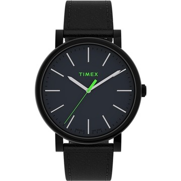 TIMEX  天美時 復刻系列  42毫米簡約手錶 ( 黑 TXTW2U05700-1)