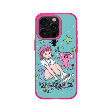 iPhone 16 Pro Clear 粉漾桃 - 子凡 Zzifan_z - kawaii