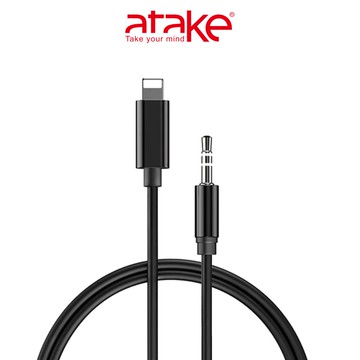 Atake Lightning 轉3 5mm 音源轉接線iphone Aux音源轉接線iphone車用喇叭線 蝦皮商城 Line購物