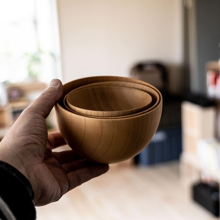 ウッデンキャンプボウル WOODEN CAMP BOWL NUT