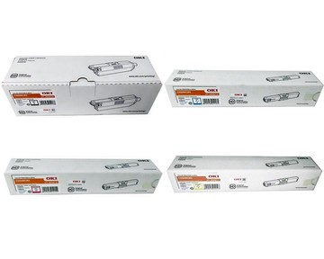 OKI 46508717~46508720原廠盒裝四色碳粉匣 適用機型:MC363dn