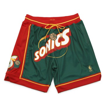 M&N x JUST DON NBA 聯名球褲 超音速隊