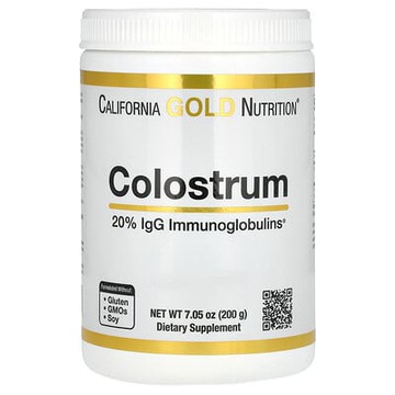 California Gold Nutrition, 濃縮牛初乳粉，7.05 盎司（200 克）