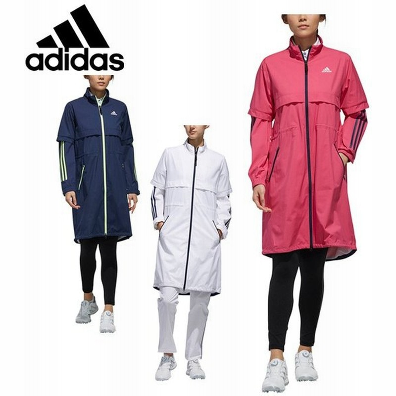 アディダス ゴルフ レインウェアレディース Pf Climastorm クライマストーム レインワンピース Fvf18 Adidas 通販 Lineポイント最大0 5 Get Lineショッピング