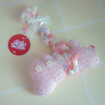 別擔心貓．韓國幸運符飾品 (粉色)