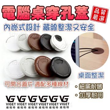 草屯出貨✨電腦辦公桌穿線孔蓋 四個裝 圓孔板桌面過線塑料走線電腦桌圓形線孔蓋 50個裝 裝飾走線孔塞 內嵌式桌面整理孔蓋