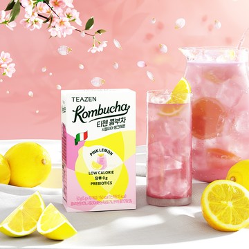 Teazen Kombucha #Sicilian Pink Lemon 10T
