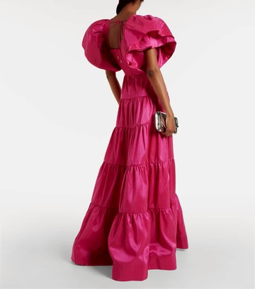 Rebecca Vallance Niarah puff-sleeve gown