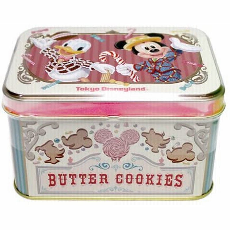 ミッキー フレンズ 缶入りクッキー バタークッキー お菓子 東京ディズニーリゾート限定 通販 Lineポイント最大1 0 Get Lineショッピング