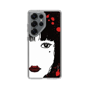 Galaxy S25 Ultra Clear 透明 - 伊藤潤二驚選集 Junji Ito - 抽色設計款 - 富江