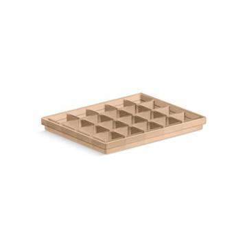 Spacity 15cm 小格子分隔架 (棕)