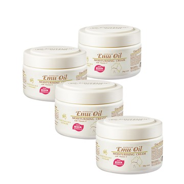 【澳洲G&M】鴯鶓油滋潤保濕霜含維他命E 250g/罐-4 入組