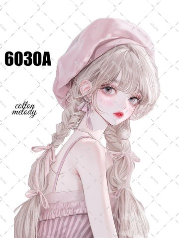 original sticker no.6030A 人物貼紙 原創貼紙 人物貼紙 女孩貼紙 原創人物貼紙