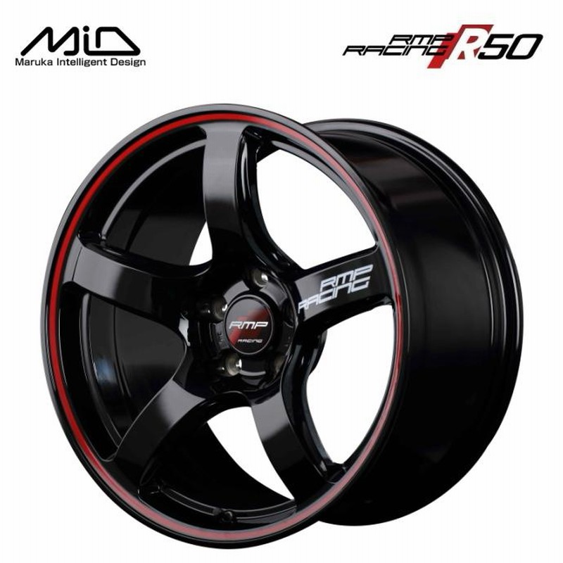 マルカサービス MID RMP RACING R50 18インチ 8.5J インセット45 5穴 