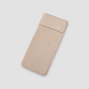 SNOW TOUCH 涼感抗菌3D透氣兒童睡墊 珊瑚橘