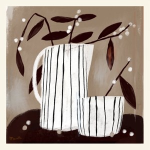 荷蘭PSTR裝飾畫50x50cm Dry Flowers