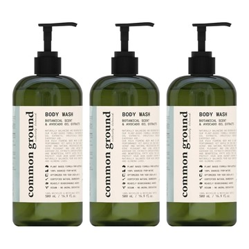 common ground 安之生 天然有機沐浴露  500ml  3件