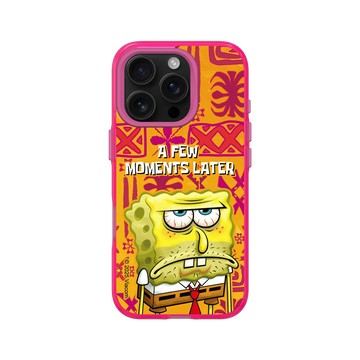 iPhone 16 Pro Clear 粉漾桃 - 海綿寶寶 SpongeBob - A Few Moments Later...
