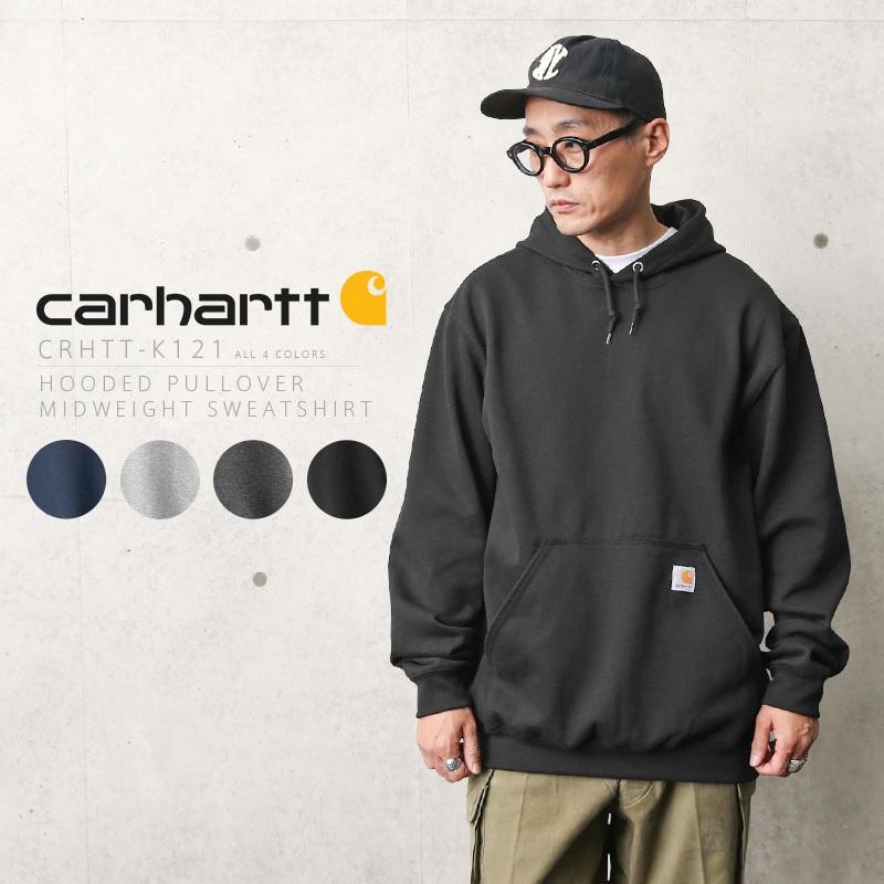 Carhartt カーハート K121 ミッドウェイト プルオーバー フーデッド