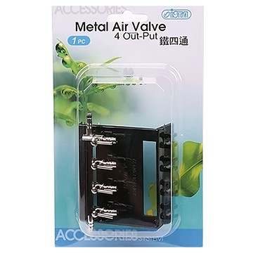 ISTA 伊士達 鐵四通 空氣幫浦專用分岔微調閥 I-944 水族箱氣量調節 多孔分流  1個