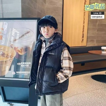 【加厚保暖】兒童羽絨馬甲 女童馬甲 寶寶馬甲 男童馬甲 背心 棉馬甲 防風保暖 輕薄柔軟 春秋冬三季 外穿內搭 潮童穿搭