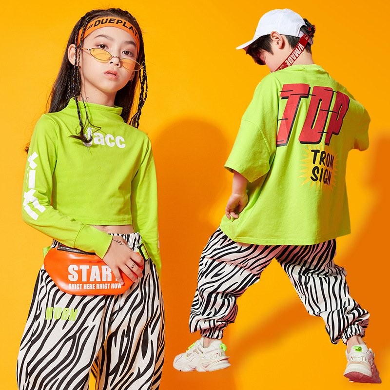 キッズダンス衣装 ヒップホップ 韓国子供服 HIPHOP ステージ衣装 応援団 ジャズダンス 男の子 女の子 派手 Tシャツ 練習着 男女兼用 団体服  通販 LINEポイント最大GET | LINEショッピング