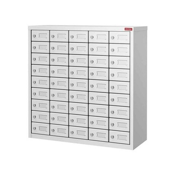 樹德SHUTER 45格手機櫃 白櫃白抽 /組 MC-545【APP滿額下單10%點數(單一帳號最高5000點)】1/31止