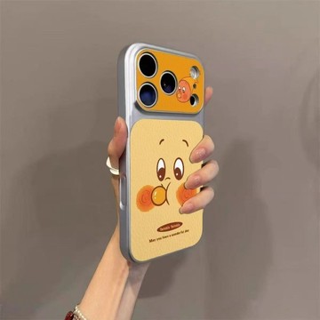 吹泡火星人蘋果17air手機殼iPhone16promax大視窗15/14plus小羊皮13/12pro