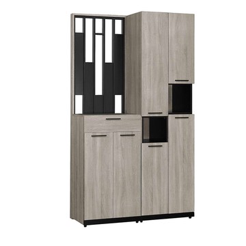 obis 威尼斯4*6.5尺玄關組合鞋櫃(全組)