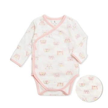 彩虹兔兩段式調節肚衣兔裝 (鋅纖維布)