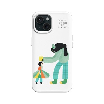 iPhone 15 SolidX 白 - 包大山 Baozi - 國王