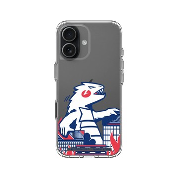 iPhone 17 Clear Case（相機按鈕） 透明 - Paiheme Studio - 怪獸攻擊
