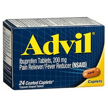 Advil Pain Reliever And Fever Reducer 24 Caplets by Advil