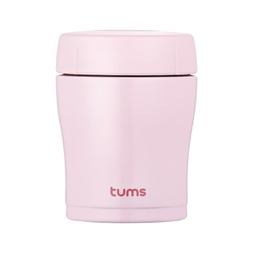 TUMS 馬卡龍保溫瓶 食品用  粉色  300ml  1個