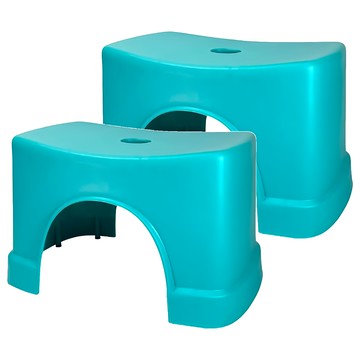 生活King 大Q椅/塑膠椅/椅凳 規格370*225*220mm 台灣製  綠色  2個